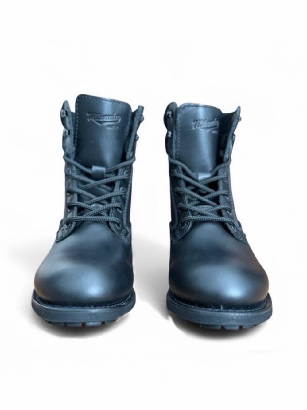 NWT Men’s Milwaukee Boot Co. Black Leather Boots Size US Men’s 10